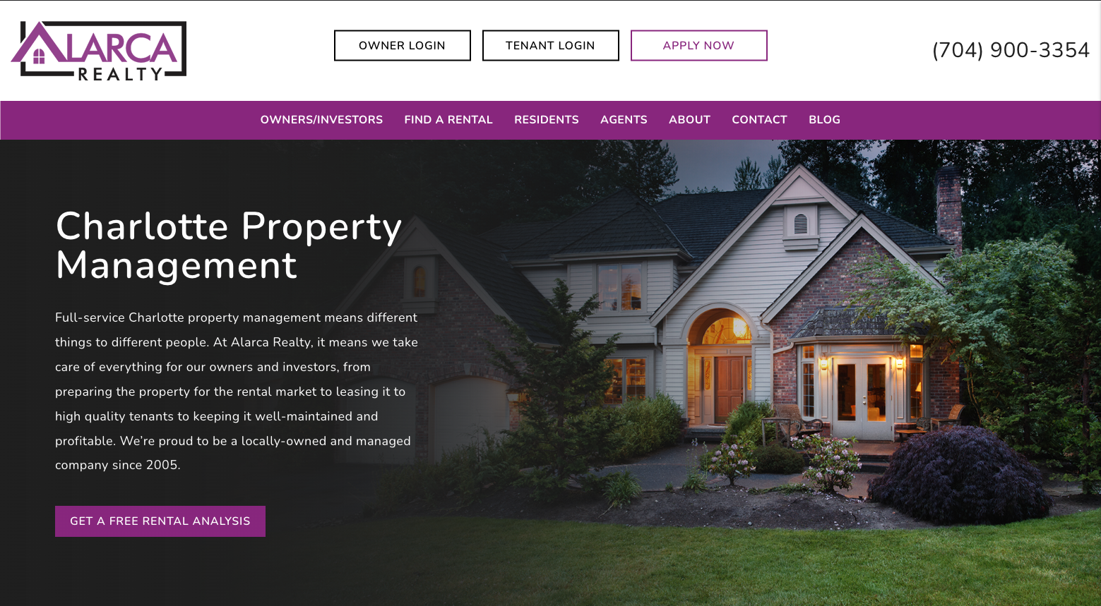 Charlotte Property Management, Charlotte Property Managers, Charlotte
